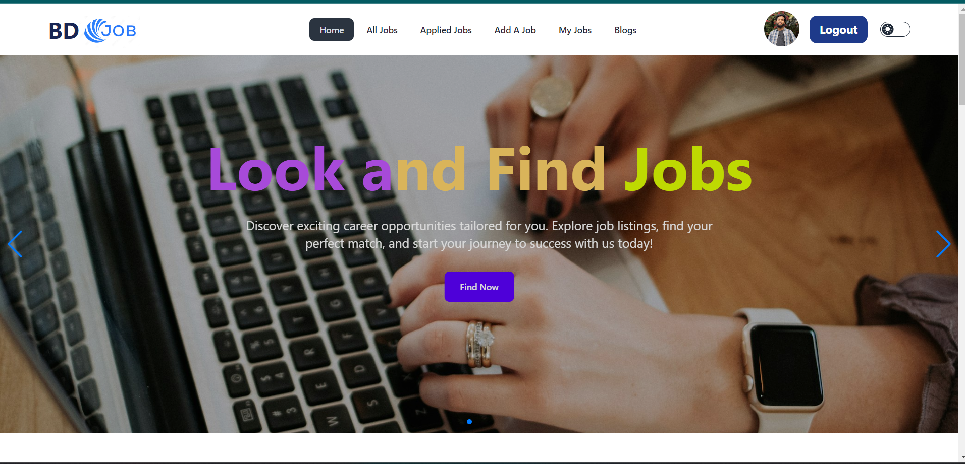 BDJOBS screenshot 1