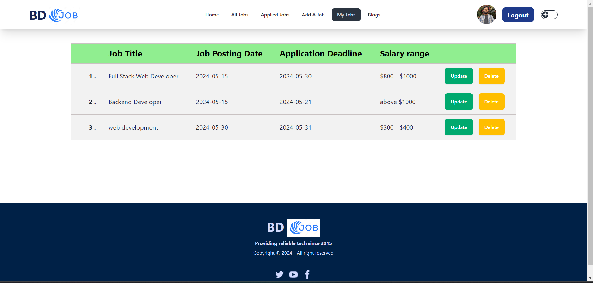 BDJOBS screenshot 3